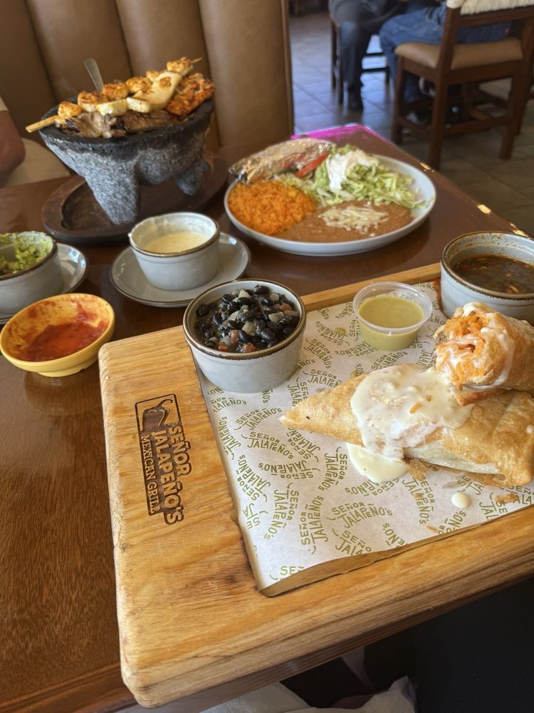 Food from Señor Jalapeño´s