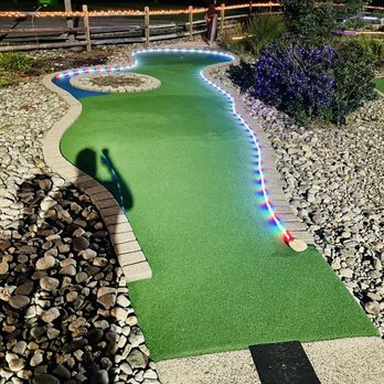 Rolling Hills Recreation - a miniature golf course at night - Mini Golf Near Me - Schnecksville, Pennsylvania Rolling Hills Recreation - a miniature golf course at night - Mini Golf Near Me - Schnecksville, Pennsylvania