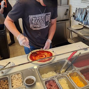 MOD Pizza - Custom Mod being made - Fast Food Near Me - Woodland, California MOD Pizza - Custom Mod being made - Fast Food Near Me - Woodland, California