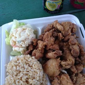 Mark's Place - KOREAN CHICKEN PLATE - Hawaiian Near Me - Lihue, Hawaii