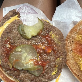 McDonald's - Another shining example of "extra" ketchup/mustard - Burgers Near Me - Discovery Bay, California