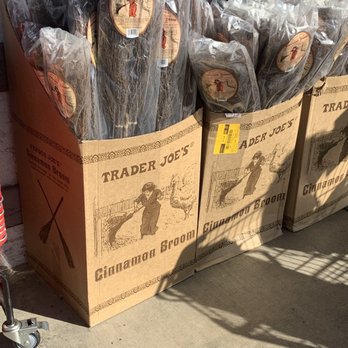 Trader Joe's - Cinnamon brooms greeted me - Grocery Near Me - Granada Hills, California Trader Joe's - Cinnamon brooms greeted me - Grocery Near Me - Granada Hills, California