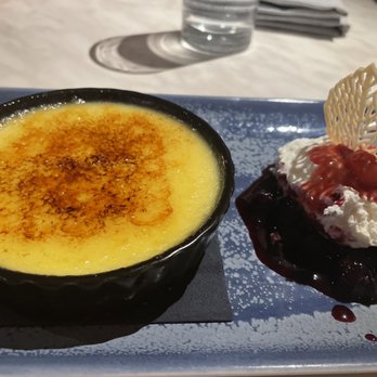 La Vie - Creme brûlée with a berry mixture and cool whip - Cocktail Bars Near Me - Washington, DC, District of Columbia