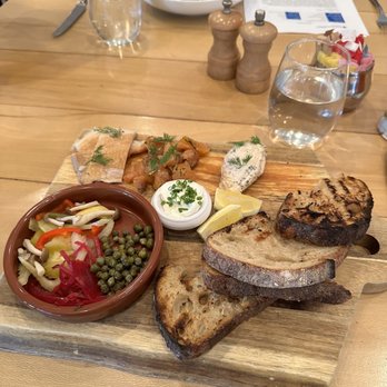Knox Bistro - Smoked Fish Platter** is great! - Breakfast & Brunch Near Me - Dallas, Texas