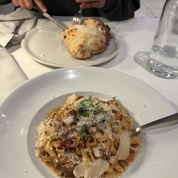 Bottega Italia - Wagyu pasta n calzone w italian salami - Coffee & Tea Near Me - Temecula, California