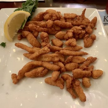 The Fish House - Fried clam strips served hot and crisp - Seafood Near Me - Key Largo, Florida The Fish House - Fried clam strips served hot and crisp - Seafood Near Me - Key Largo, Florida