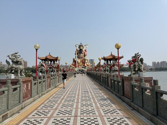 Dragon and Tiger Pagodas by null