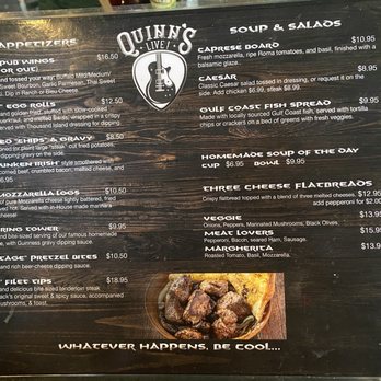 Mickey Quinns - Menu - Appetizers, Soups & Salads, Flatbreads - Irish Pub Near Me - Seminole, Florida Mickey Quinns - Menu - Appetizers, Soups & Salads, Flatbreads - Irish Pub Near Me - Seminole, Florida