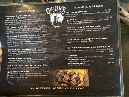 Menu photo 2 Mickey Quinns Seminole, FL Menu photo 2 Mickey Quinns Seminole, FL