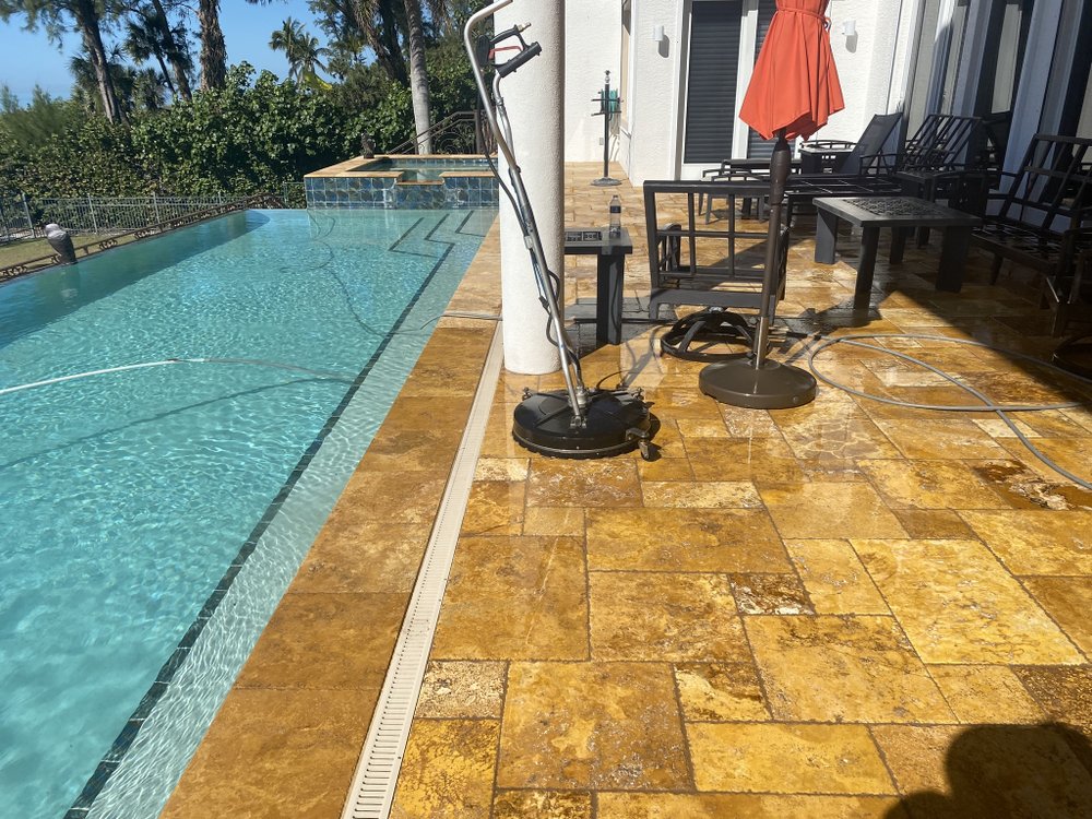Slide of J&L Pressure Washing