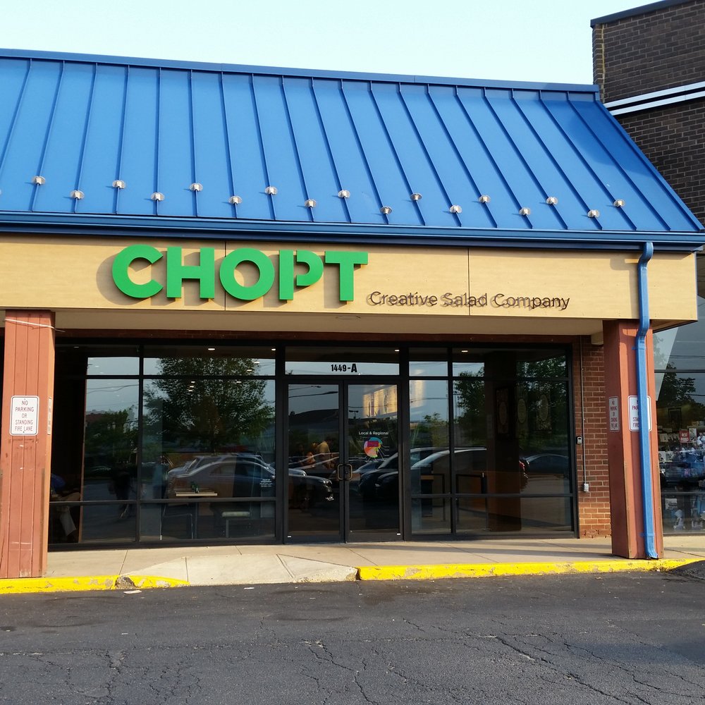 Chopt Creative Salad Co. - Front of Chop't - Salad Near Me - McLean, Virginia
