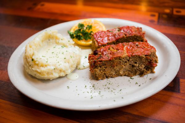 Photo of Austin's - Incline Village, NV, US. Meatloaf and mashed potatoes