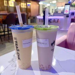 Tsaôcaa - Mango Pomelo Sago, Lychee Milk Green Tea (L) 荔枝奶茶 (L)