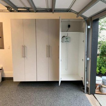 Garage Experts - Silver Cabinets in Sienna Plantation in Missouri City, Texas. - Flooring Near Me - Katy, Texas Garage Experts - Silver Cabinets in Sienna Plantation in Missouri City, Texas. - Flooring Near Me - Katy, Texas