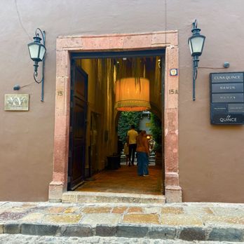 Quince - Photo 3: Front entrance to the restaurant - International Near Me - San Miguel de Allende, GUA Quince - Photo 3: Front entrance to the restaurant - International Near Me - San Miguel de Allende, GUA