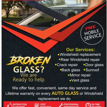 Wisdom Auto Glass Mobile - Don't worry to come to us, we'll drive to you, free Mobile service - Auto Glass Services Near Me - Dallas , Texas Wisdom Auto Glass Mobile - Don't worry to come to us, we'll drive to you, free Mobile service - Auto Glass Services Near Me - Dallas , Texas