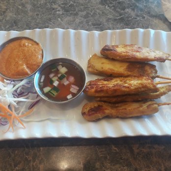 Chiangmai Thai Kitchen - Chicken satay. - Thai Near Me - Tyler, Texas Chiangmai Thai Kitchen - Chicken satay. - Thai Near Me - Tyler, Texas