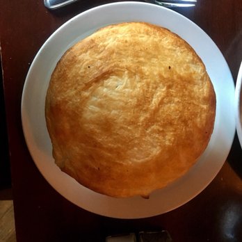First Draft - Chicken pot pie. Knife for scale - American Near Me - Chicago, Illinois First Draft - Chicken pot pie. Knife for scale - American Near Me - Chicago, Illinois