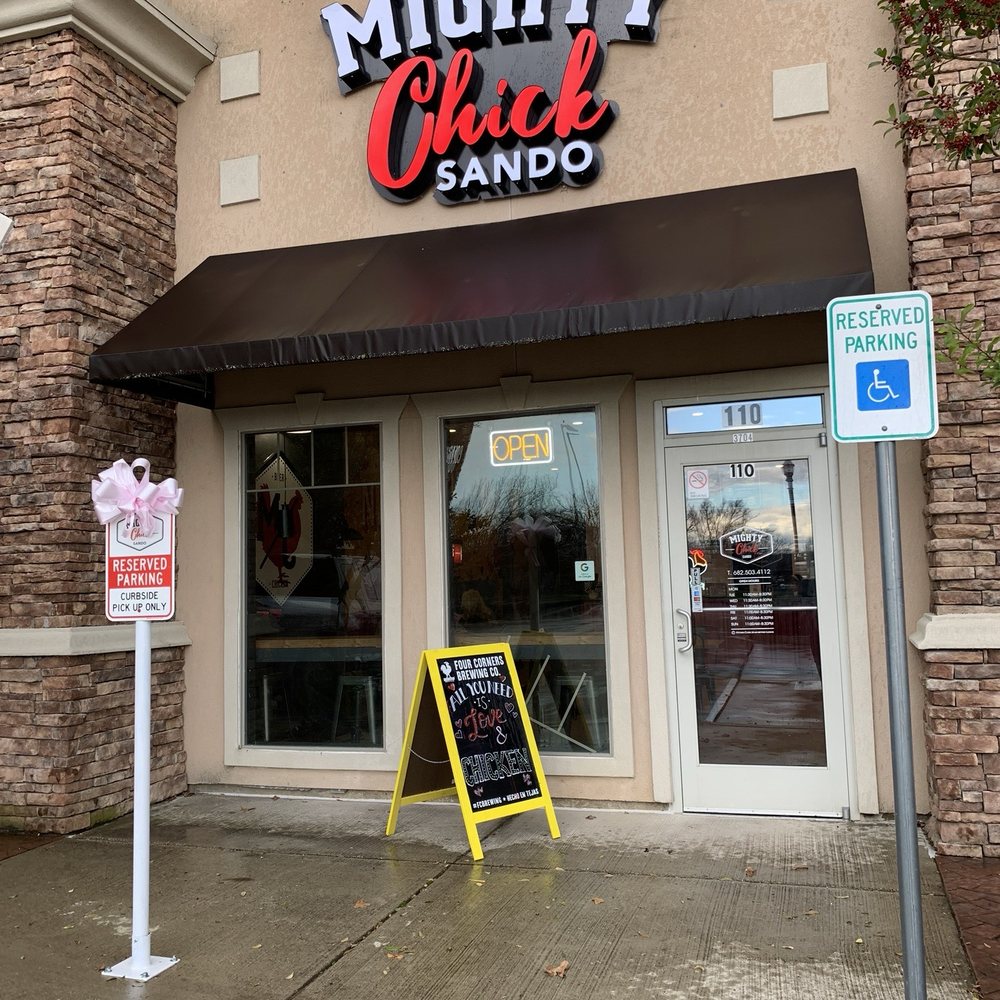 Mighty Chick Sando - Outside - Chicken Wings Near Me - Bedford, Texas Mighty Chick Sando - Outside - Chicken Wings Near Me - Bedford, Texas