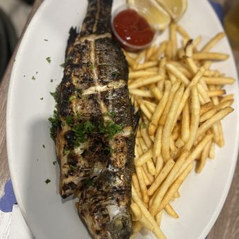 Mediterranean Bistro - Grilled seabass - Mediterranean Near Me - Porter Ranch, California