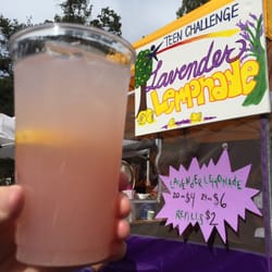 Ojai Valley Lavender Festival - Lavender lemonade!