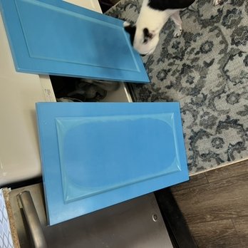 Hickson Homes - He ordered these doors not knowing they are supposed to go under the sink and we payed for it. - General Contractors Near Me
