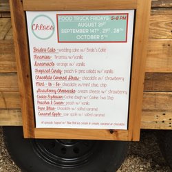 Chloe's - Food truck Friday info and special snowballs