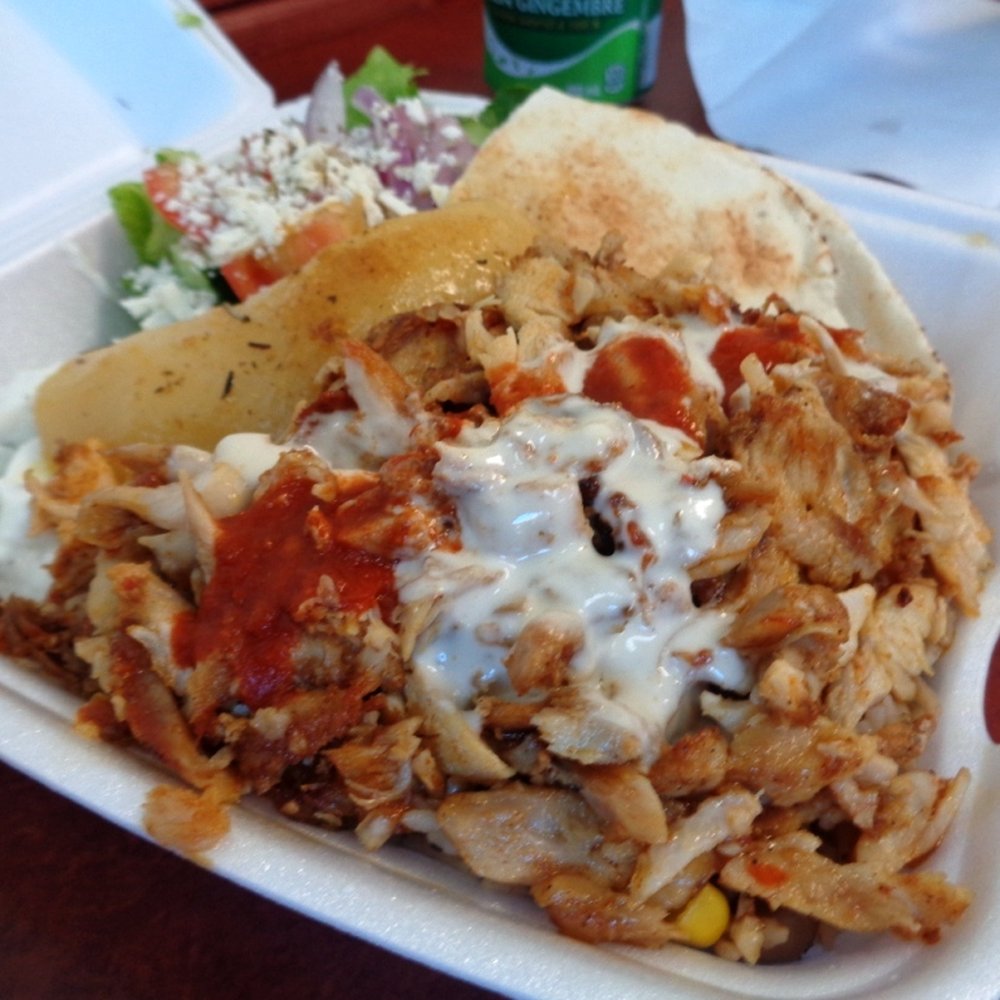 Chicken Shawarma Plate (9.00)