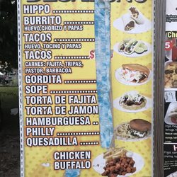 Rikos Elotes Brazoria - Menu