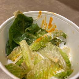 a salad in a bowl