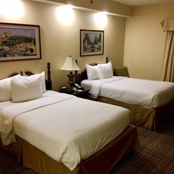 Quality Inn - Ok. Dated, but it's nicer than places that charge by the hour I suppose