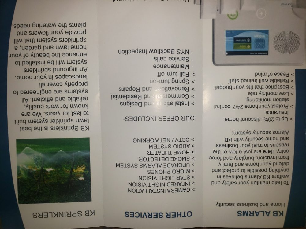 Slide of Kb Sprinkler And Alarm Corp