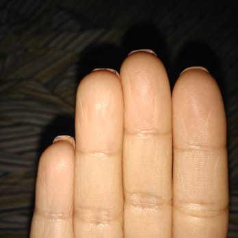 The Bamboo Spa - Black polish under my nails that he never got off. Nail tech who took over asked what I did for a living because my nails look dirty - Nail Salons Near Me - Springfield, Pennsylvania The Bamboo Spa - Black polish under my nails that he never got off. Nail tech who took over asked what I did for a living because my nails look dirty - Nail Salons Near Me - Springfield, Pennsylvania