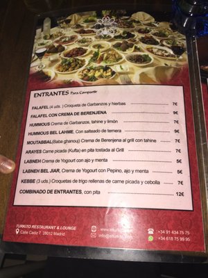 Menu photo 3 El Turkito Madrid, M
