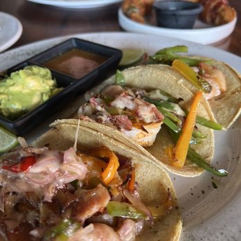 Xantolo - Tijuana Shrimp Tacos with Bacon - Mexican Near Me - Isla Mujeres, ROO Xantolo - Tijuana Shrimp Tacos with Bacon - Mexican Near Me - Isla Mujeres, ROO