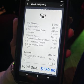 Sony Hall - Check for three people. - Music Venues Near Me - New York, New York