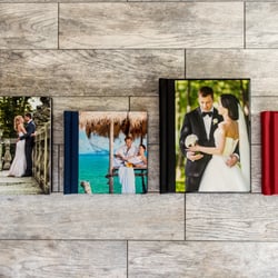 Affordable professional flush mount albums come in a variety of sizes and styles.