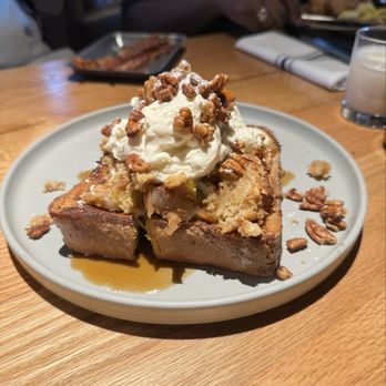Whiskey Cake - Apple Crisp French Toast - New American Near Me - Irving, Texas Whiskey Cake - Apple Crisp French Toast - New American Near Me - Irving, Texas