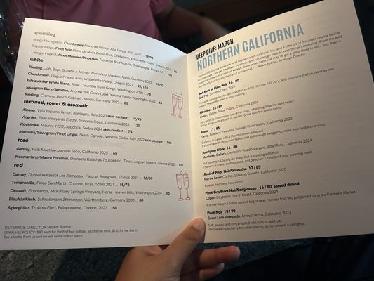 Menu photo 1 The Anchovy Bar San Francisco, CA Menu photo 1 The Anchovy Bar San Francisco, CA