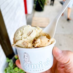 Jamie’s Ice Cream - a small sized with 2 flavors