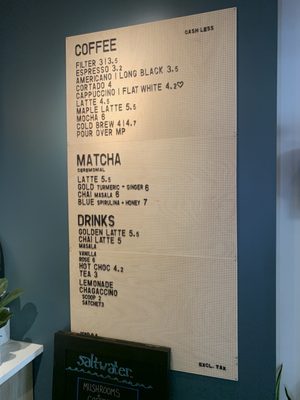 Menu photo 3 Saltwater Coffee New York, NY Menu photo 3 Saltwater Coffee New York, NY