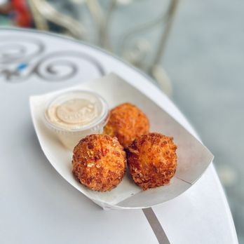 Royal Street Veranda - Pimento-Cheese Fritters - New American Near Me - Anaheim, California
