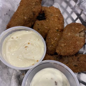 Scoreboard Pub & Grill - House Made Fried Mushrooms - Sports Bars Near Me - Delaware, Ohio