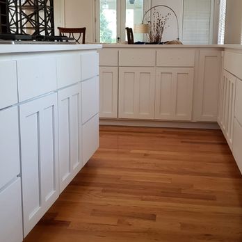 Amcc Painting - Kitchen cabinets sanded,primed, and painted. - Painters Near Me