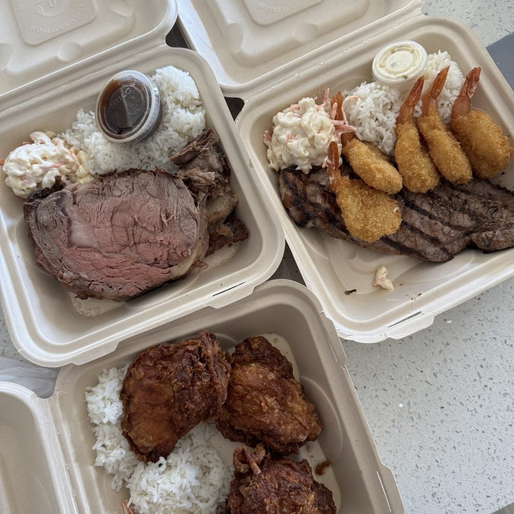Ray's Café - Prime rib, steak and shrimp, fried chix plates. Crazy goodness - American Near Me - Honolulu, Hawaii Ray's Café - Prime rib, steak and shrimp, fried chix plates. Crazy goodness - American Near Me - Honolulu, Hawaii