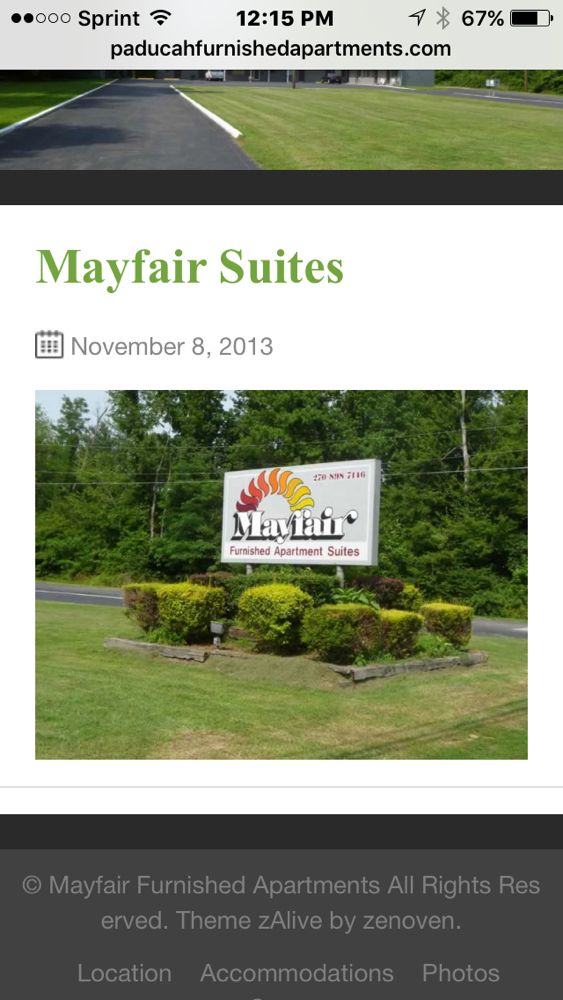 MAYFAIR FURNISHED APARTMENT SUITES Updated October 2024 6600 Benton Rd, Paducah, Kentucky