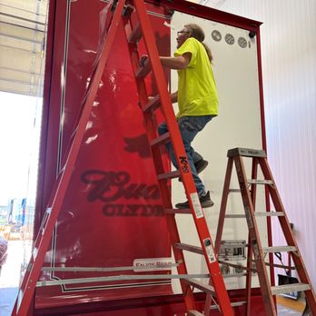 Mayhew Signs - Budweiser Clydesdale wrap. - Graphic Design Near Me - Grand Island, Nebraska Mayhew Signs - Budweiser Clydesdale wrap. - Graphic Design Near Me - Grand Island, Nebraska