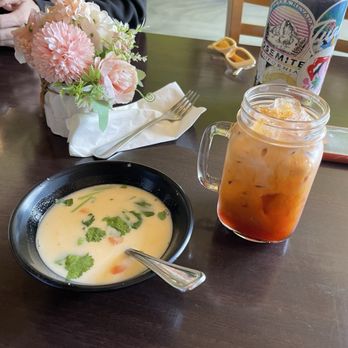 Pure Thai - TOM KHA SOUP (cup) - Thai Near Me - San Diego, California Pure Thai - TOM KHA SOUP (cup) - Thai Near Me - San Diego, California