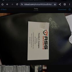 ASG Security - business card