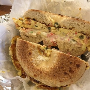 Schmear It - Goldilox with extra Loxsmith schmear on plain bagel - Sandwiches Near Me - Philadelphia, Pennsylvania